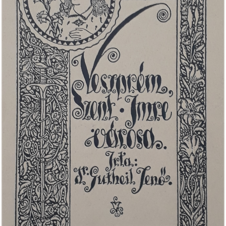 Jenő Gutheil Veszprém, the City of Saint Emeric