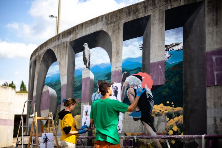 VEB2023 támogatott projekt / StreetArt Veszprém projekt