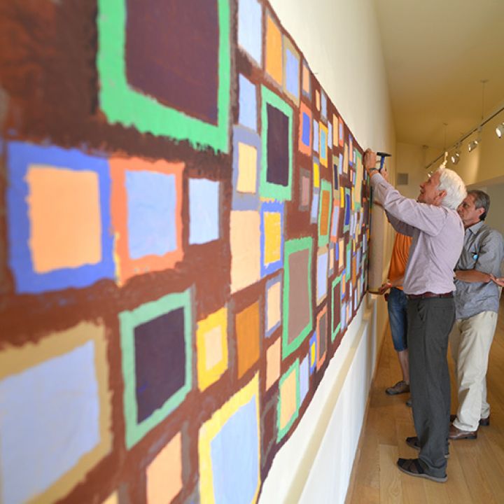 Ulrich Erben Párbeszéd színekkel és formákkal