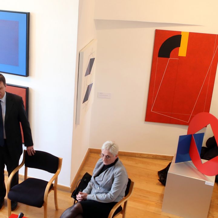 FÉNY-SZÍN-FORMA Polikróm harmóniák A Vass-gyűjtemény 6. állandó kiállítása