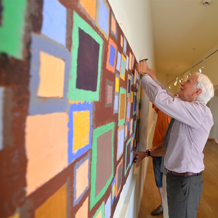 Ulrich Erben Párbeszéd színekkel és formákkal