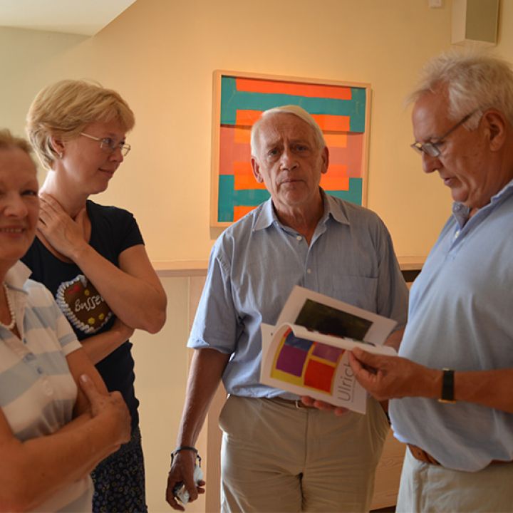 Ulrich Erben Párbeszéd színekkel és formákkal