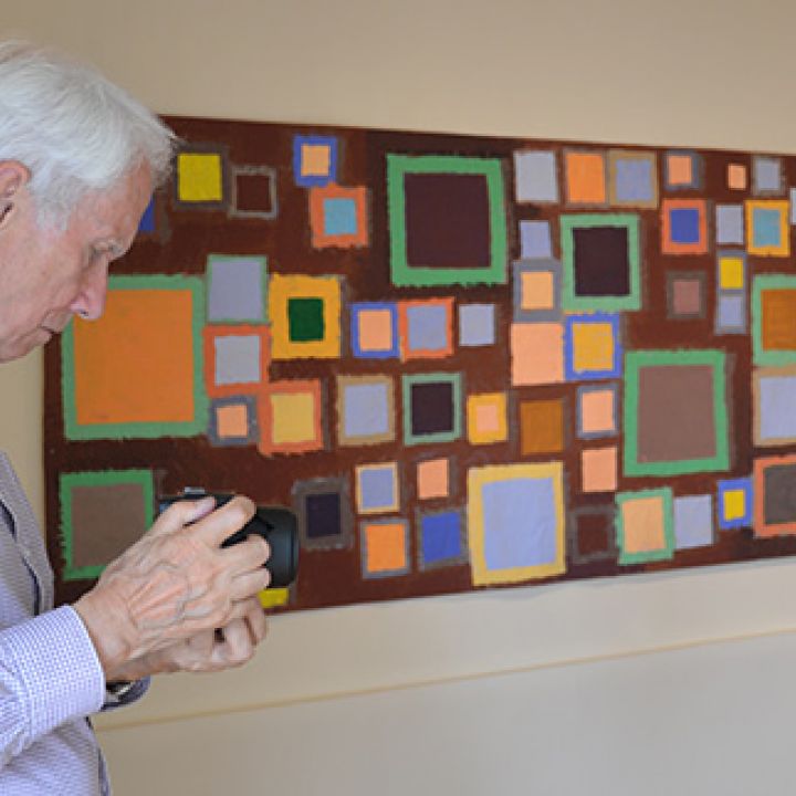 Ulrich Erben Párbeszéd színekkel és formákkal