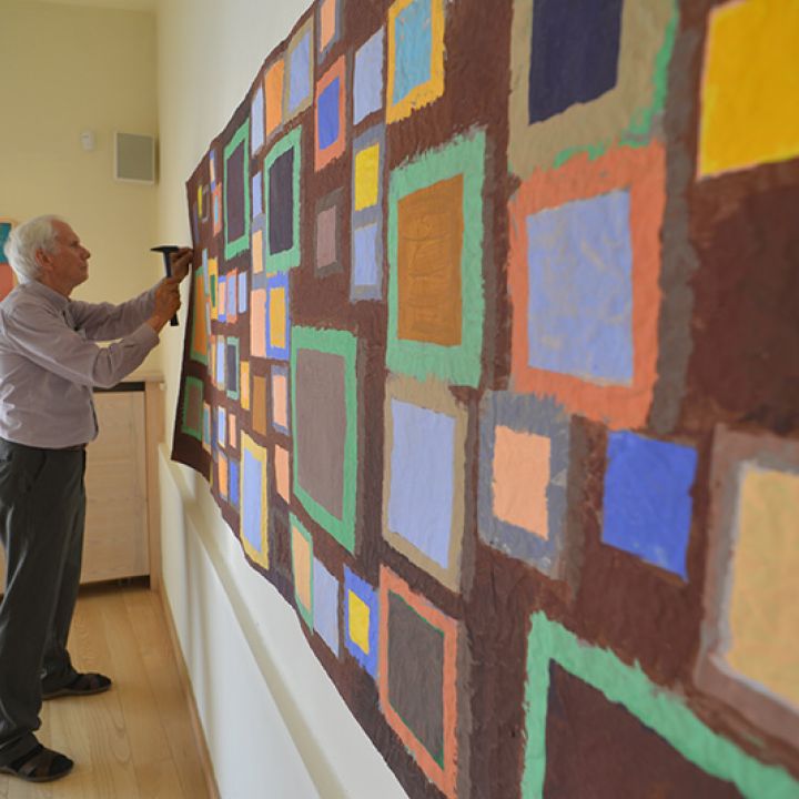 Ulrich Erben Párbeszéd színekkel és formákkal