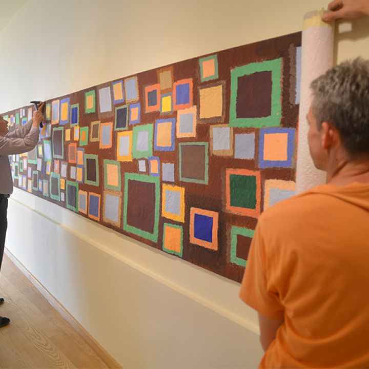 Ulrich Erben Párbeszéd színekkel és formákkal