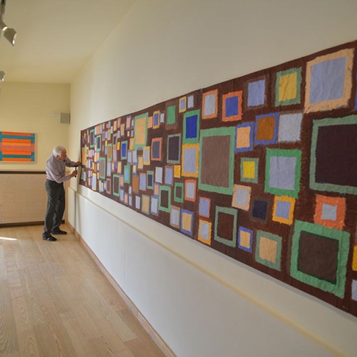 Ulrich Erben Párbeszéd színekkel és formákkal