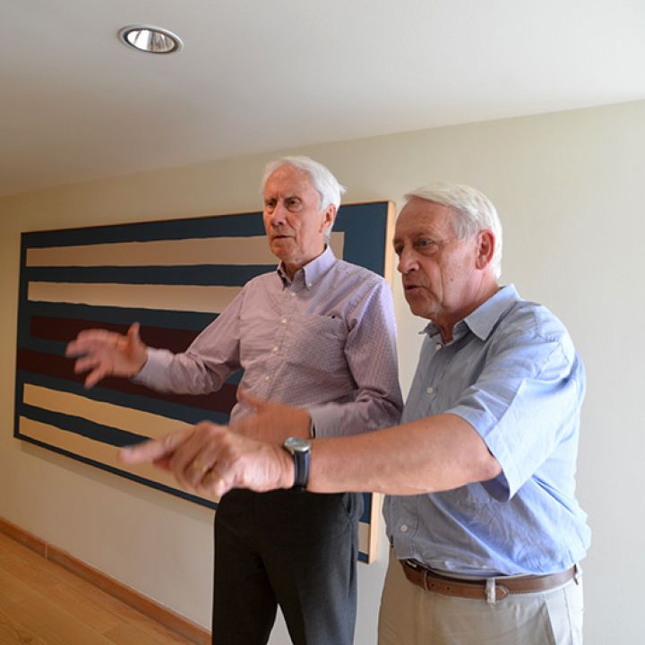 Ulrich Erben Párbeszéd színekkel és formákkal