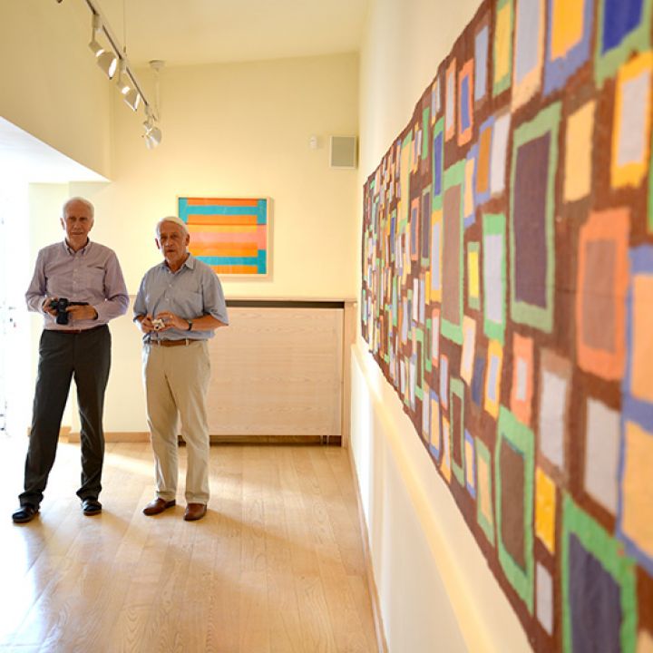 Ulrich Erben Párbeszéd színekkel és formákkal