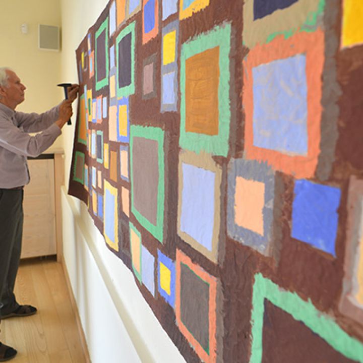 Ulrich Erben Párbeszéd színekkel és formákkal