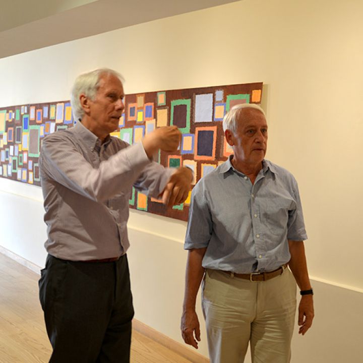 Ulrich Erben Párbeszéd színekkel és formákkal