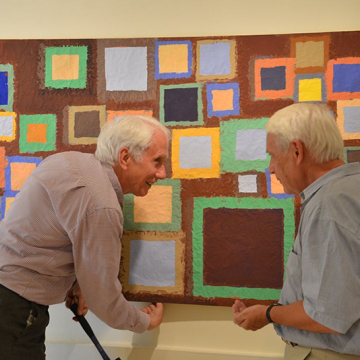 Ulrich Erben Párbeszéd színekkel és formákkal