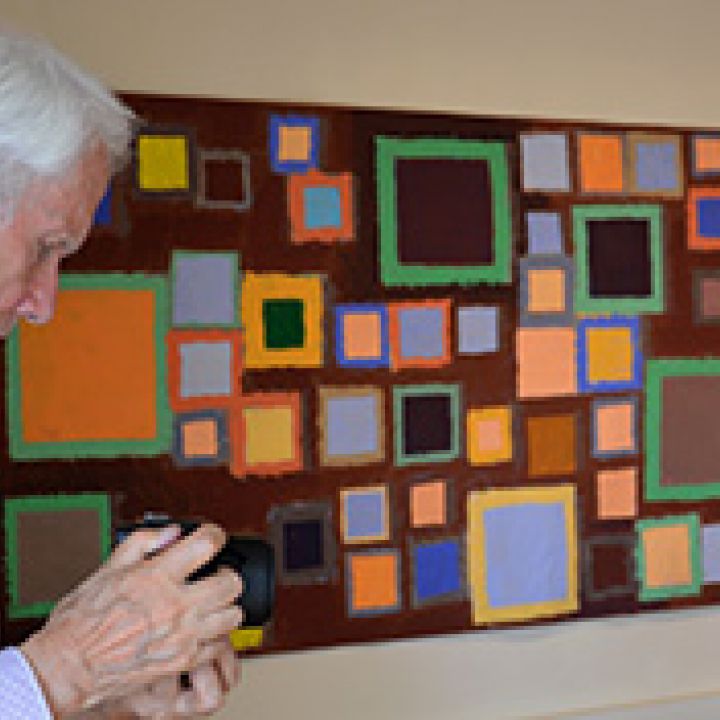 Ulrich Erben Párbeszéd színekkel és formákkal