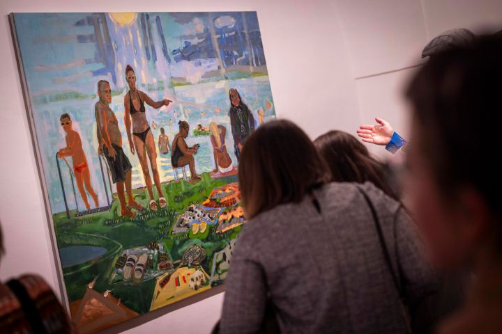 KÉK BALATON, VÖRÖSTÓ