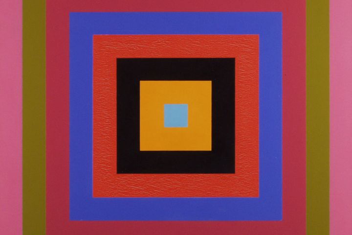 aurelie_nemours_Padova_1972, olaj, vászon 50*50 cm